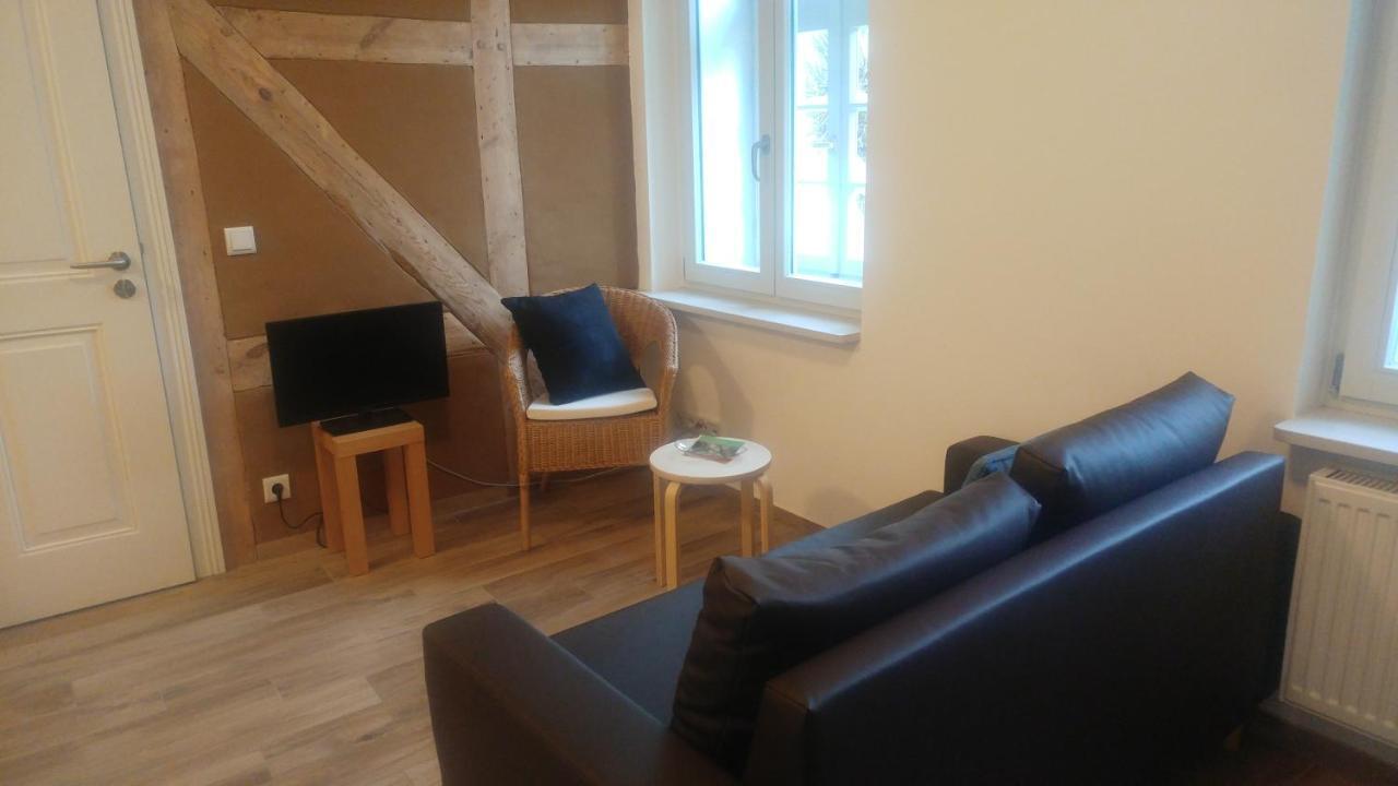 Mirabellenhof - Kleine Ferienwohnung Mit Altstadtblick Biesenthal ภายนอก รูปภาพ